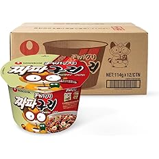 【43%OFF】【2,024円】 農心 公式 チャパグリカップ 12個