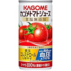 【スマイルSale】【42%OFF】【2,606円（定期便2,476円）】 カゴメ トマトジュース 食塩無添加 機能性表示食品 190g缶×30本