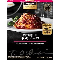 【41%OFF】【1,255円（定期便1,130円）】 エスビー食品 予約でいっぱいの店 THE PREMIUM イタリア産完熟トマトのポモドーロ レンジ対応 149g×6個