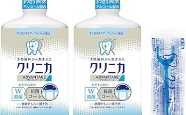 【1,122円】クリニカ デンタルリンス 900ml×2個