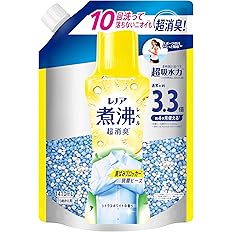 【70%OFF】【1,106円（定期便995円）】 レノア 煮沸レベル消臭 抗菌ビーズ 黄ばみブロッカー シトラスホワイト 詰め替え 大容量 1410ml