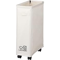 【46%OFF】【1,267円】 パール金属 キャスター付き ランドリーバスケット 34L