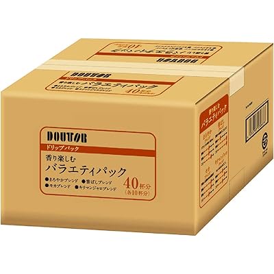 ドトールコーヒー ドリップパック 香り楽しむバラエティアソート 40P 送料込1,174円(おトク便3種で1,109円・27.7円/杯)