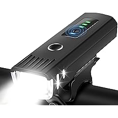 次世代製作所 USB充電式 光センサー自動点灯 2000mAh IP65防水 1000ルーメン 自転車ライト 【送料無料】