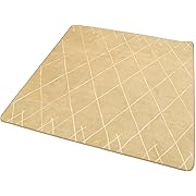 大島屋 ラグ 洗える シャギーラグ オールシーズン使える モカ 約70×185cm