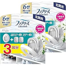 【45%OFF】【1,600円（定期便1,440円）】 ファブリーズ 玄関用消臭剤 ホワイト・ティー&リリー 本体 7ml つめかえ2個パック×2