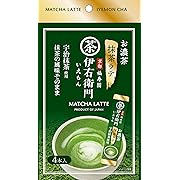 伊右衛門 お濃茶抹茶ラテスティック (15g×4) ×6個