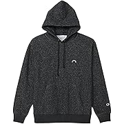 【ポイント44%還元】Champion(チャンピオン)綿100％ 裏起毛 RelaxFit フーデッドスウェットシャツ メンズカジュアル ブラック Mサイズ