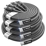 【30%OFF！】LISEN 2E333 － USB C & USB C 60W対応PDケーブル4本（0.5m+1m+1m+2m）セットが599円