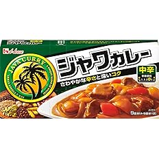【47%OFF】【516円（定期便464円）】 ハウス ジャワカレー 中辛 185g（9皿分）×2個