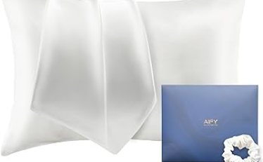 【2,193円ｰ789pt】AIFY 片面100％シルク シルク枕カバー ファスナー式