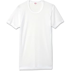 B.V.D. メンズ 吸水速乾 エアーメッシュ クルーネック Tシャツ