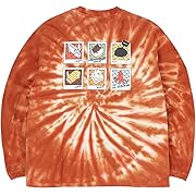 CHUMS(チャムス) インスタント カメラ ポケット ブラッシュド ロングスリーブ Brown Tie-Dye レディース Mサイズ