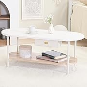 ポイントDEAL 不二貿易 ローテーブル 幅90×奥行40×高さ40cm ナチュラル ティッシュ収納付き