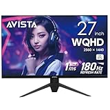 【期間限定セール+10%OFF！】AVISTA DGQ270SCB － WQHD解像度Fast IPSパネル採用180Hz描画対応27インチゲーミングディスプレイが13,482円送料無料