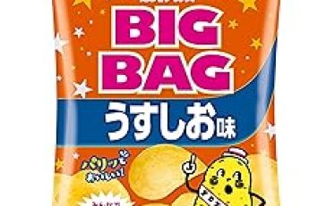 カルビー ポテトチップス ビッグバッグ うすしお味 160g×12袋