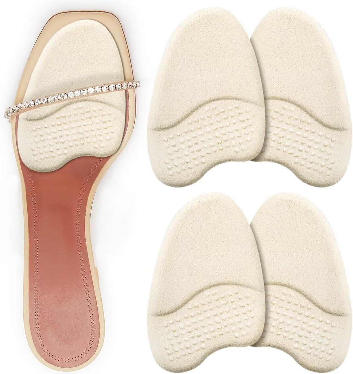 【47円】 Amazon Haul 女性用 中足骨パッド 2ペア 【送料無料】