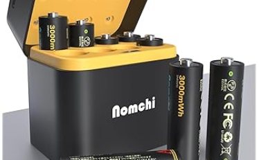 【1,858円】リチウムイオン充電池 単3×8本＋充電器