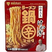 ミツカン 職人一丸 札幌味噌拉麺専門店 けやき 監修 ラーメン鍋 辛旨味噌 72g(2袋入)×4個