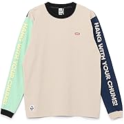 【ポイント40%還元】CHUMS(チャムス)HWYC Brushed L/S T-Shirt Mint Crazy レディース Lサイズ