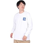 THE NORTH FACE(ザノースフェイス) カットソー ロンT L/S Square Logo Tee ホワイト Lサイズ