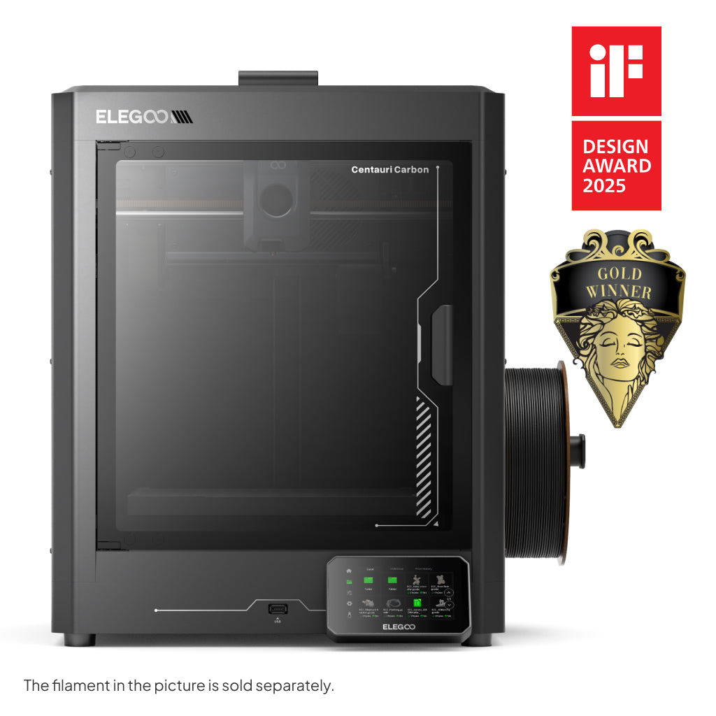 【フィラメント1kgセットは+100円】ELEGOO Centauri Carbon － 256×256×256mm造形 密閉型印刷対応3Dプリンタが51,800円送料無料