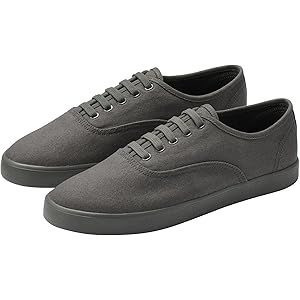 【56%OFF+10%OFF】【実質1,440円】 無印良品 レディース 柔らかい中敷を使用した 撥水キャンバススニーカー