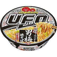 【48%OFF】【1,479円】 日清焼そばU.F.O. ぶっ濃い男梅焼そば 101g×12食