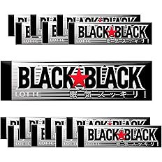 【49%OFF】【1,174円（定期便1,057円）】 ロッテ ブラックブラックガム 9枚×15個