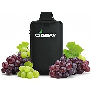 EUG-PRODUCTS vape 26,000回吸引可能 カートリッジ交換で繰り返し使用可能 本体+交換用POD グレープ