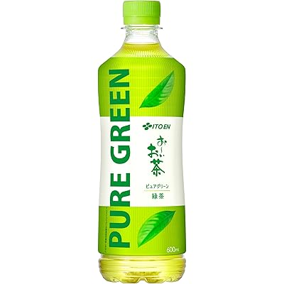 【5%OFF】伊藤園 おーいお茶 ピュアグリーン 600ml×24本 送料込1,531円(63.8円/本)