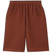 gelato pique(ジェラート ピケ)HOMMEワッフルハーフパンツ メンズ ブラウン Mサイズ