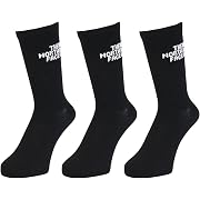 【ポイント32%還元】THE NORTH FACE(ザノースフェイス) マルチランニング ジャガードロゴ アンクル クルー ショート ソックス 25.0-27.0 cm 3足セット