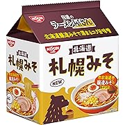 日清のラーメン屋さん 札幌みそ 5食パック 405g×6パック