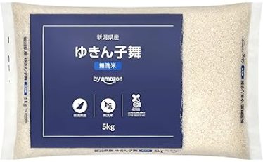 【3,780円】新潟県産 ゆきん子舞 無洗米 5kg 令和7年産