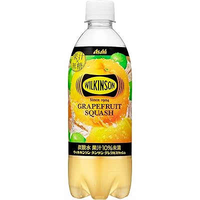 【対象者限定】アサヒ ウィルキンソン タンサン グレフルスカッシュ 490ml×24本 送料込1,533円(63.9円/本)【先着でポイント貰える】