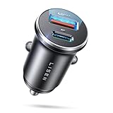 LISEN 2E75 － USB-C & USB Aポート搭載 車載シガーソケット充電器が599円