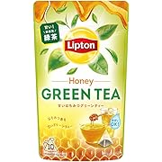 リプトン グリーンティー ハニー ティーバッグ 10P×6袋