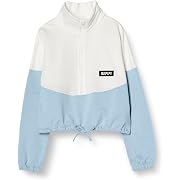 repipiarmario(レピピアルマリオ) クロップド丈ジャケット ハーフジップ スウェット ガールズ 160サイズ