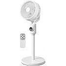 【30%OFF+15%OFF+ポイント5%】【実質5,599円】 AooDen 3D首振り 風量6段階調節 DCモーター リモコン付き 扇風機 兼 サーキュレーター 【送料無料】