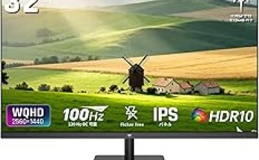 KTC 32インチ 液晶モニター QHD 100Hz