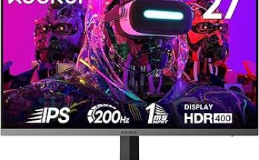 【12,980円】KOORUI 27インチ ゲーミングモニター フルHD/200Hz/Fast IPS
