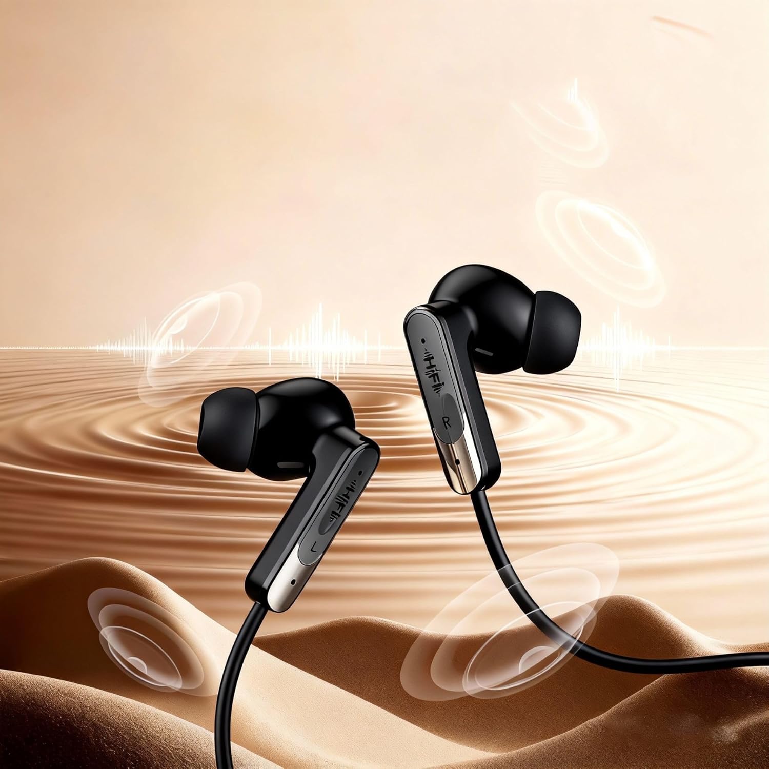 【18円】 Amazon Haul 3.5mm ボリュームコントロール付き 有線ヘッドホン 【送料無料】