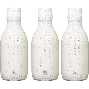【57%OFF】【475円】 安本産業 お米だけでつくった日本生まれのおいしいドレッシング 200ml×3本