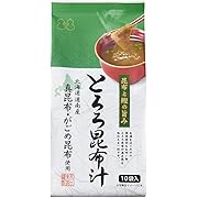 【ポイント33%還元】不二食品 とろろ昆布汁 10袋