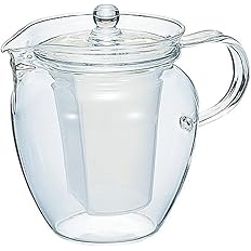 【スマイルSale】【63%OFF】【1,219円】 HARIO 耐熱ガラス 急須 茶茶 なつめ 実用容量700ml