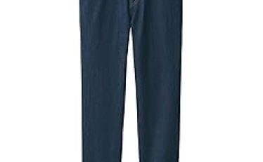 【3,592円-2001pt】無印良品 ジーンズ紳士 木の実から作ったカポック混デニムストレートパンツ