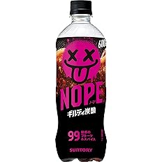 【51%OFF】【2,352円（定期便2,234円）】 サントリー NOPE ギルティ炭酸 フルーツ&スパイス炭酸飲料 600ml×24本
