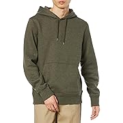 【ポイント13%還元】Amazon Essentials パーカー メンズ  ヘザーオリーブ Lサイズ