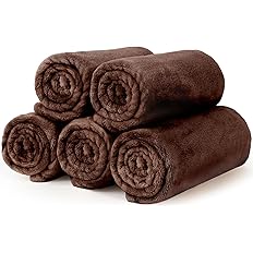 AIFY ふわふわ フランネル ブランケット 70×100cm 5枚セット